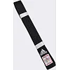 Пояс для дзюдо ELITE IJF (черный-серебро) ADIDAS ADIB242J