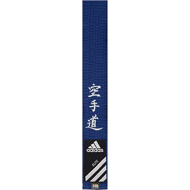 Пояс для карате Adidas серии Elite с вышивкой