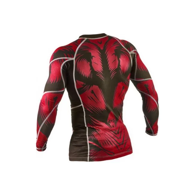 Рашгард Peresvit Beast Silver Force Rashguard Long Sleeve Red
