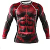 Рашгард с длинным рукавом Peresvit Beast Silver Force Red
