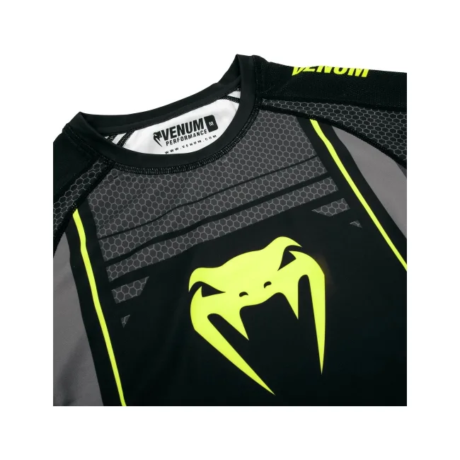 Рашгард Venum Technical 2.0 Rashguards Long Black Yellow