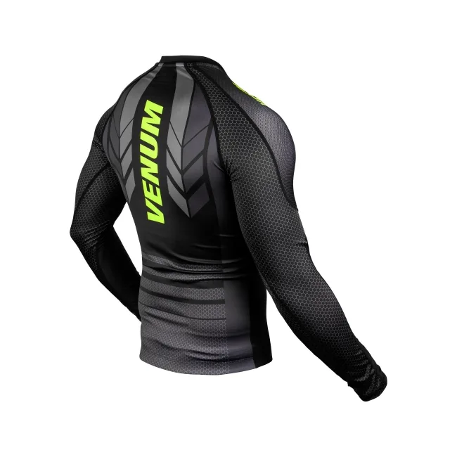 Рашгард Venum Technical 2.0 Rashguards Long Black Yellow