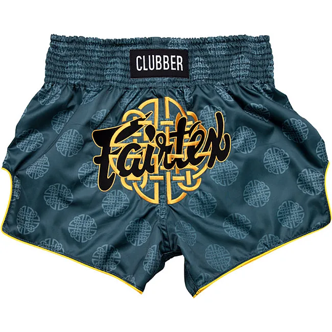 Шорти для Муай Тай FAIRTEX BS1915 Clubber Pacific Green