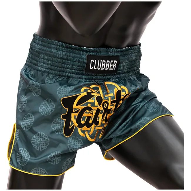 Шорти для Муай Тай FAIRTEX BS1915 Clubber Pacific Green