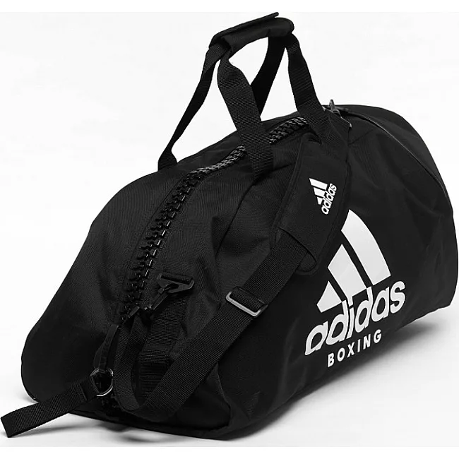 Сумка-рюкзак з білим логотипом Boxing (чорний) ADIDAS ADIACC052B