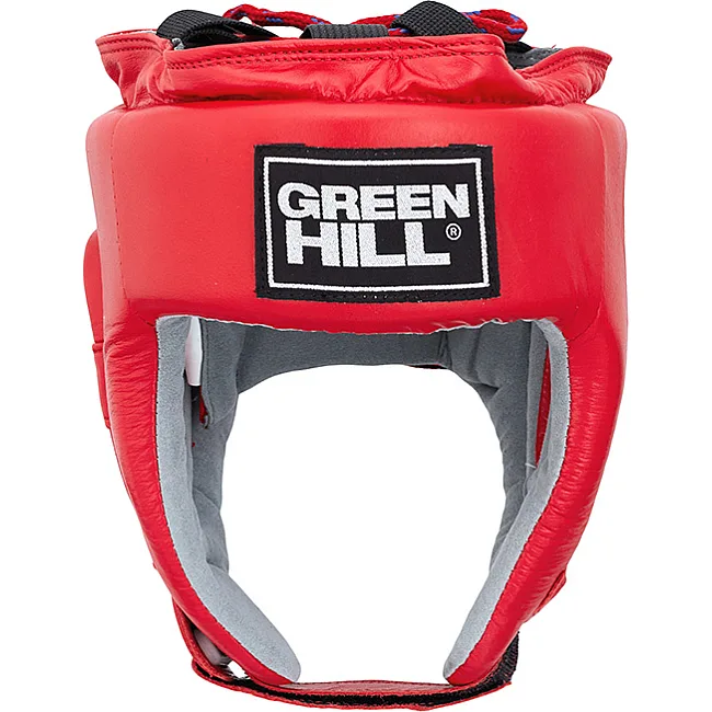 Боксерский шлем Green Hill TRAINING (Красный)