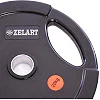 Блин для штанги обрезиненный
 ZELART
 Z-HIT TA-5160 см
-20 51мм 20кг