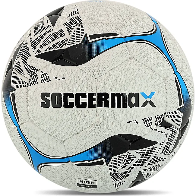 Футбольный мяч
 профессиональный SOCCERMAX FB-4210 №5 PU (Белый-синий)