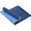 Килимок для йоги та фітнесу TPE двошаровий SP-PLANETA FI-3046 183x61x0,6см (Синій-блакитний)