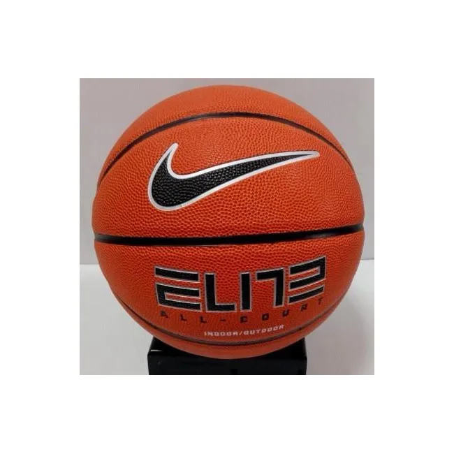 Баскетбольный мяч Nike ELITE ALL COURT 8P 2.0 DEFLATED оранжевый, черный, серебристый 6
