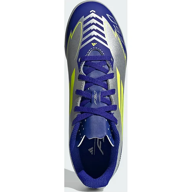 Сороконіжки Adidas F50 CLUB TF J MESSI сріблястий