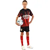 Футбольна форма дитяча із символікою клубу AC MILAN домашня 2024 SP-SPORT CO-7192