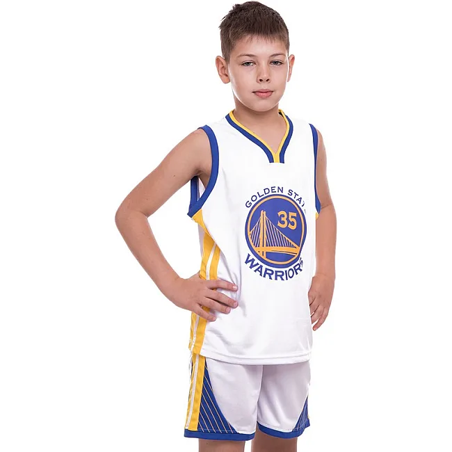 Детская баскетбольная форма
 NBA клуб Golden state warriors 35 BA-0973