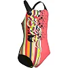 Купальник закрытый для девочек Arena PALETTE SWIMSUIT SWIM PRO BACK коралловый, черный