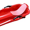 Санки пластиковые с тормозами Prime Sport Snow Rider красные