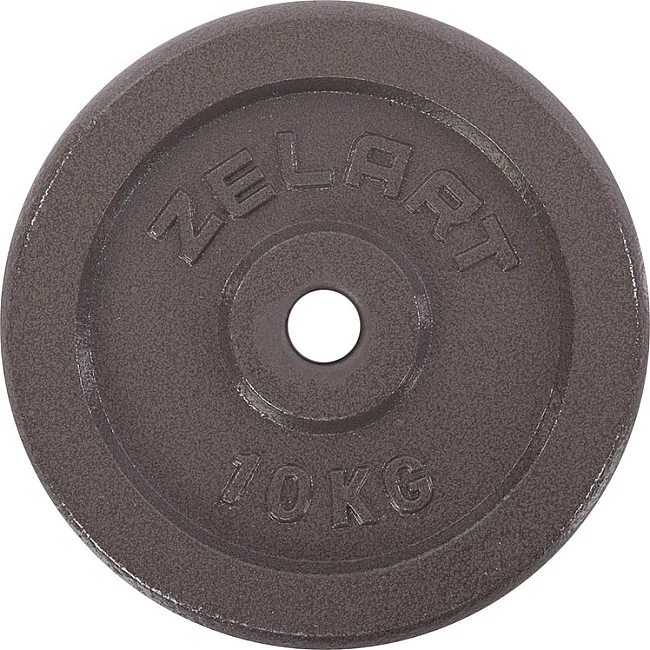 Блины диски стальные окрашенные ZELART
 TA-7789-10 30мм 10кг