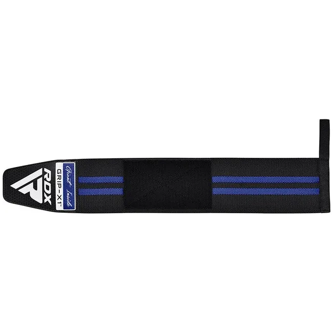 Бинты для запястий (кистовые бинты) RDX GYM WRIST WRAP R11 BLACK/ BLUE