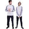 Спортивный костюм
 кофта на молнии и брюки LIDONG LD-6803-LD-6803K (Белый-синий)