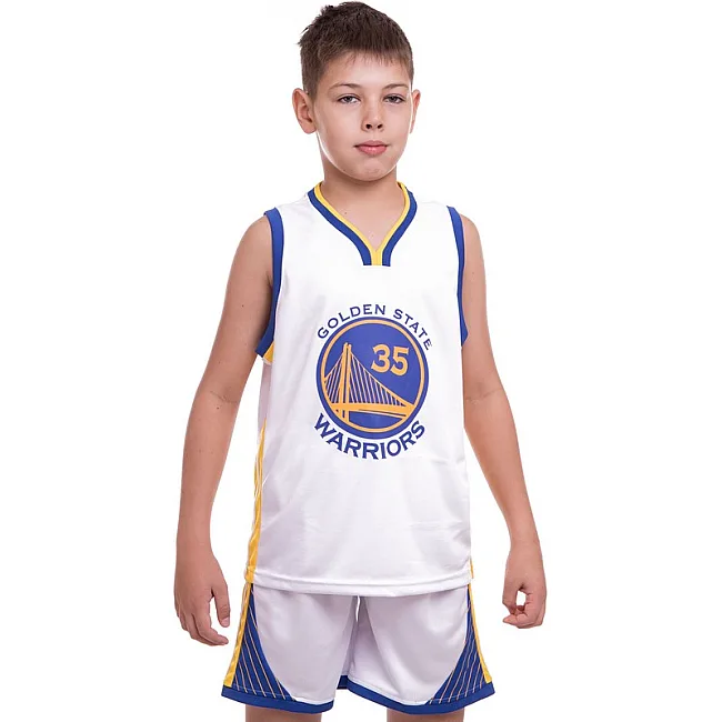Детская баскетбольная форма
 NBA клуб Golden state warriors 35 BA-0973
