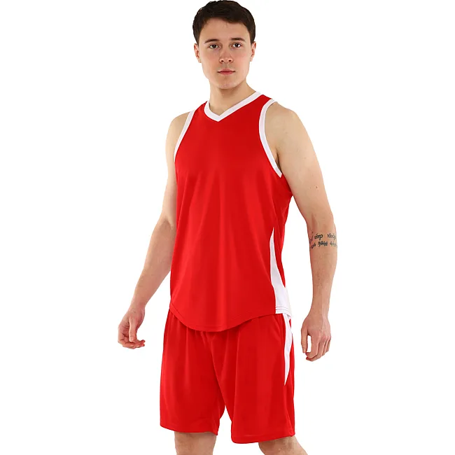Баскетбольная форма майка и шорты LIDONG L221 S-6XL (Фиолетовый-желтый)