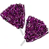 Помпони блискучі для чирлідингу з ручками SP-SPORT Pom-Poms C-0828 2шт (Фіолетовий) Помпони блискучі для чирлідингу з ручками SP-SPORT Pom-Poms C-0828 2шт (Фіолетовий)
