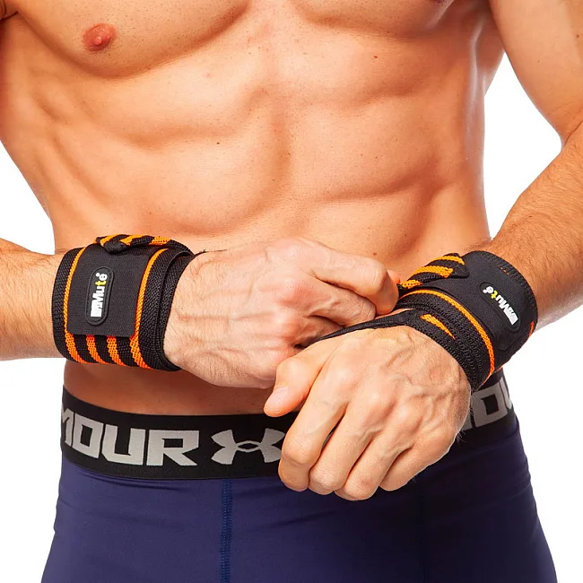 Кистевые бинты
 STRENGTH WRIST WRAPS MUTE 9905-1 2штуки