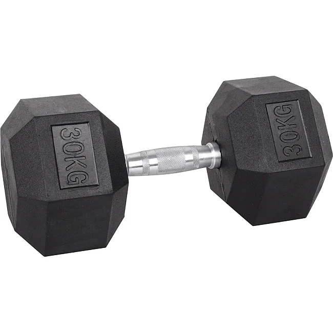 Гантель шестигранный inSPORTline Hexsteel 30 кг