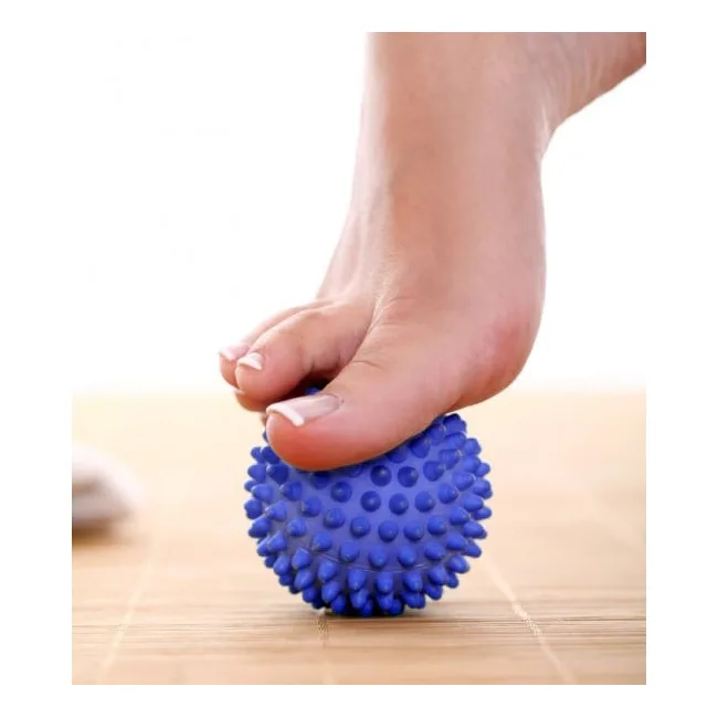 Массажный мяч с шипами 7SPORTS Sonic Ball PJ-10 d10см. Синий
