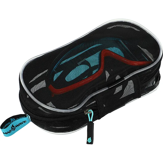 Чехол очков для плавания MADWAVE
 MESH POUCH BIG M070303 (Черный)