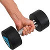 Гантели профессиональные
 с полиуретановым покрытием LiveUp LP8002-12 2шт по 12кг