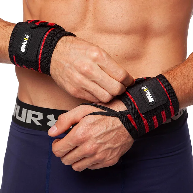 Кистевые бинты
 STRENGTH WRIST WRAPS MUTE 9905-1 2штуки