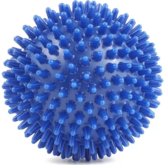 Массажный мяч с шипами 7SPORTS Sonic Ball PJ-10 d10см. Синий