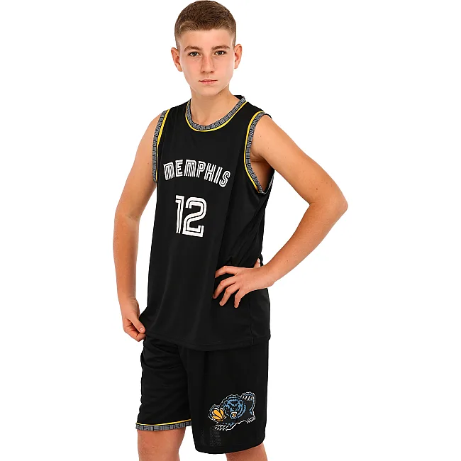 Детская баскетбольная форма
 NBA клуб Memphis Grizzlies 12 BA-6599 (Черный)