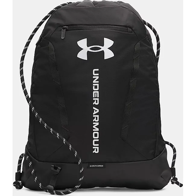 Рюкзак UNDER ARMOUR Hustle Sackpack 22L черный 39х53х7 см