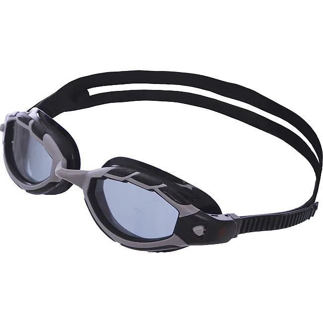 Очки для плавания взрослые MADWAVE SHARK M043107 (Синий)