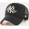 Кепка-тракер 47 Brand MLB NEW YORK YANKEES ICON MESH черный OSFA