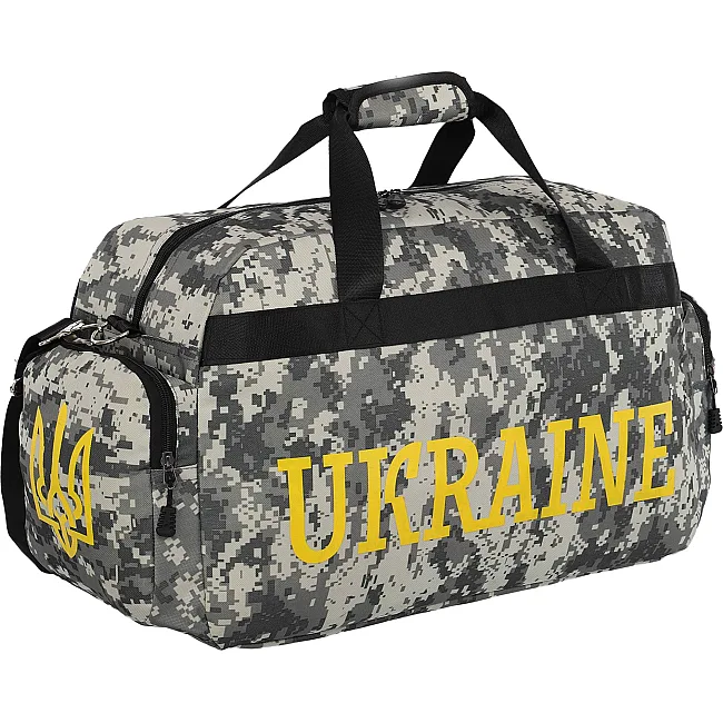 Спортивна сумка UKRAINE GA-819-UKR (Камуфляж UCP)