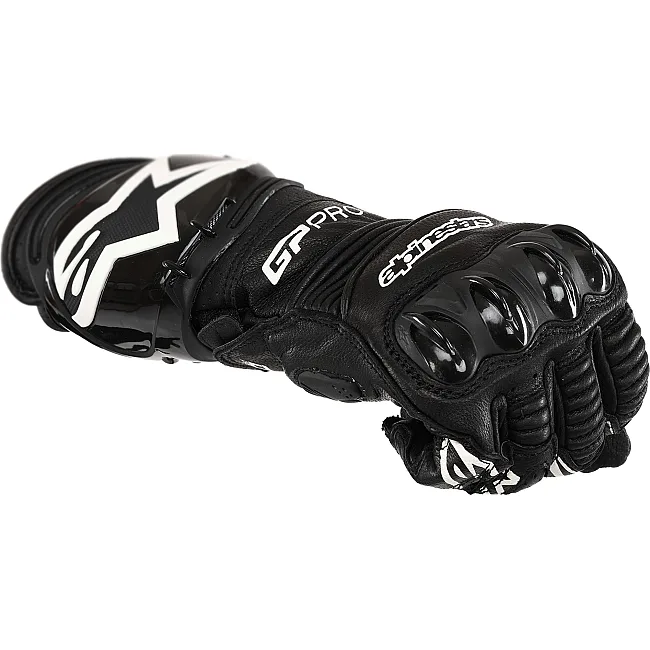 Мотоперчатки гоночные ALPINESTAR AX-19 (Черный-салатовый)