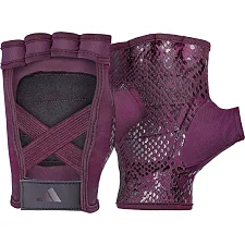 Перчатки для тренинга женские Adidas Women's Training Gloves фиолетовый L