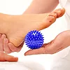 Массажный мяч с шипами 7SPORTS Sonic Ball PJ-10 d10см. Синий