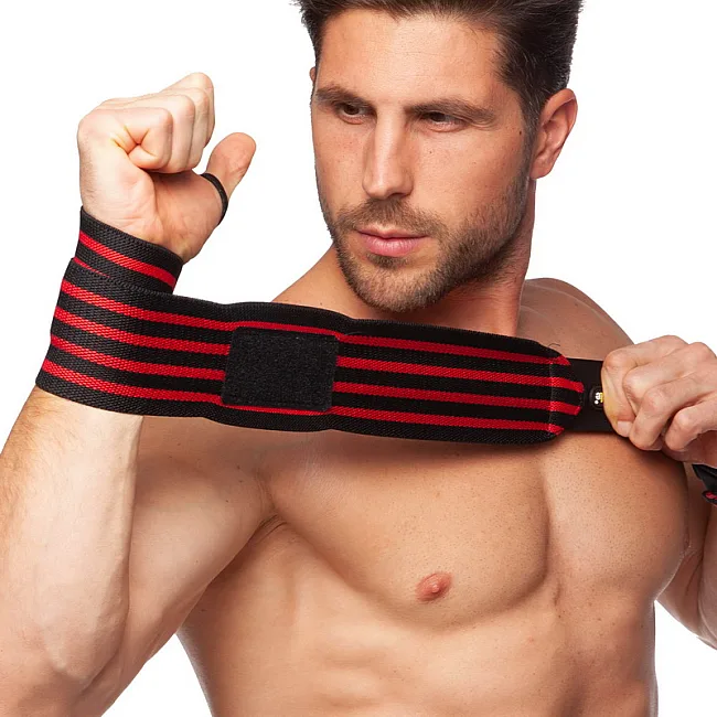 Кистевые бинты
 STRENGTH WRIST WRAPS MUTE 9905-1 2штуки