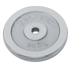 Млинці диски хромовані ZELART TA-7786-10 31мм 10кг хром
