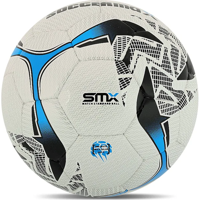Футбольный мяч
 профессиональный SOCCERMAX FB-4210 №5 PU (Белый-синий)