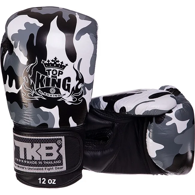 Перчатки для бокса


 кожаные TOP KING Empower Camouflage TKBGEM-03 8-18унций (Камуфляж
)