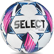 Мяч футбольный Select BRILLANT SUPER FIFA PFL v24 белый, синий 5