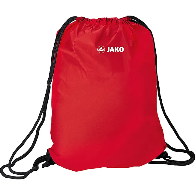 Сумка-мешок JAKO Gym 25L красный 33x44 см