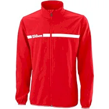 Толстовка чоловіча Wilson TEAM II WOVEN JACKET red