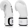 Боксерские перчатки Fairtex BGV1-ONE (натуральная кожа) White (бинты в комплекте)