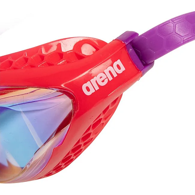 Очки для плавания Arena AIR-SPEED MIRROR красный, фиолетовый