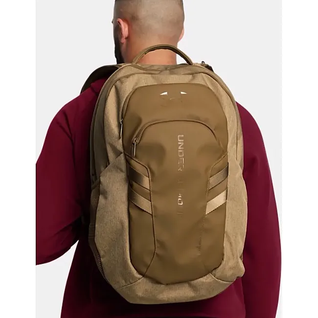Спортивный рюкзак UNDER ARMOUR Hustle 6.0 Pro BP 31L коричневый 51х32х16 см